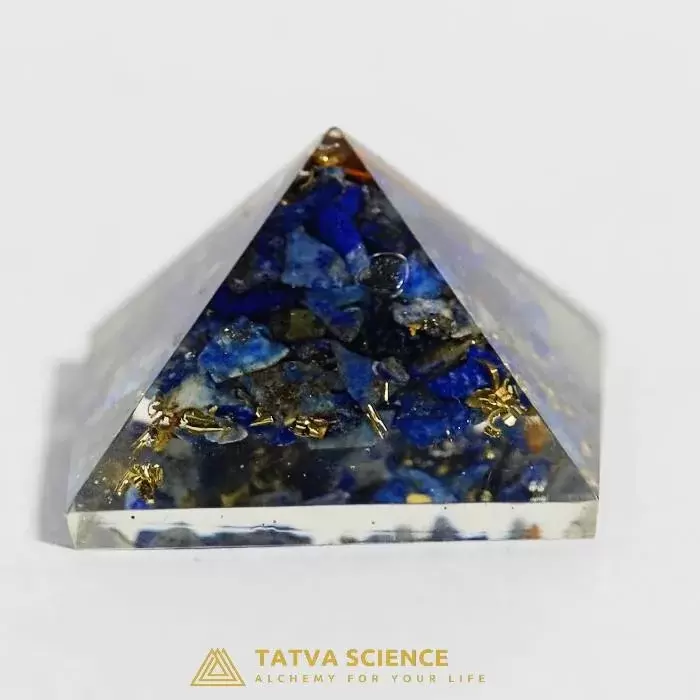 Lapis Lazuli Orgone Small Pyramid2